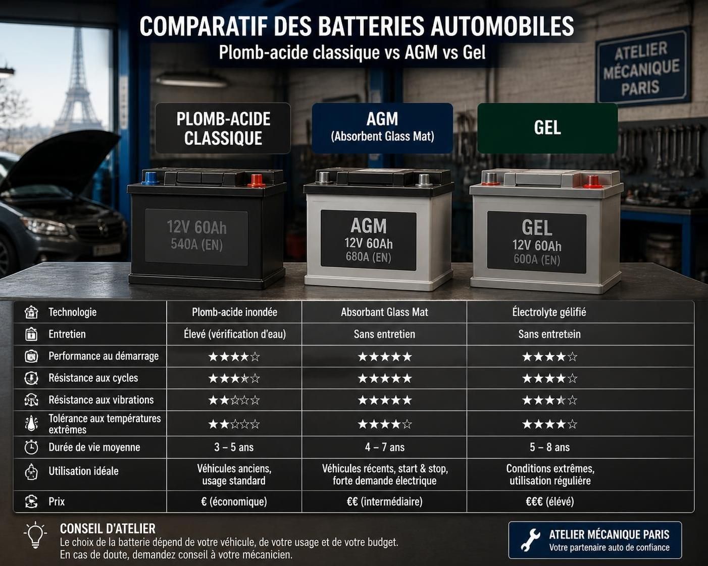 découvrez notre guide complet pour acheter la batterie voiture idéale à paris en 2026. conseils, comparatifs et astuces pour bien choisir votre modèle et assurer la performance de votre véhicule.
