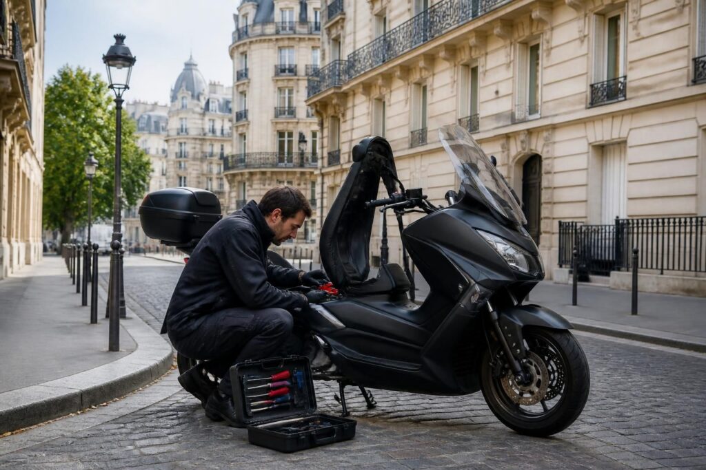 découvrez notre guide pratique pour le dépannage batterie scooter à paris et apprenez comment intervenir rapidement et efficacement en cas de panne.