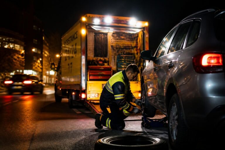 trouvez un service de dépannage pneu rapide et fiable disponible 24h/24 autour de vous pour une assistance immédiate en cas de crevaison ou problème de pneu.