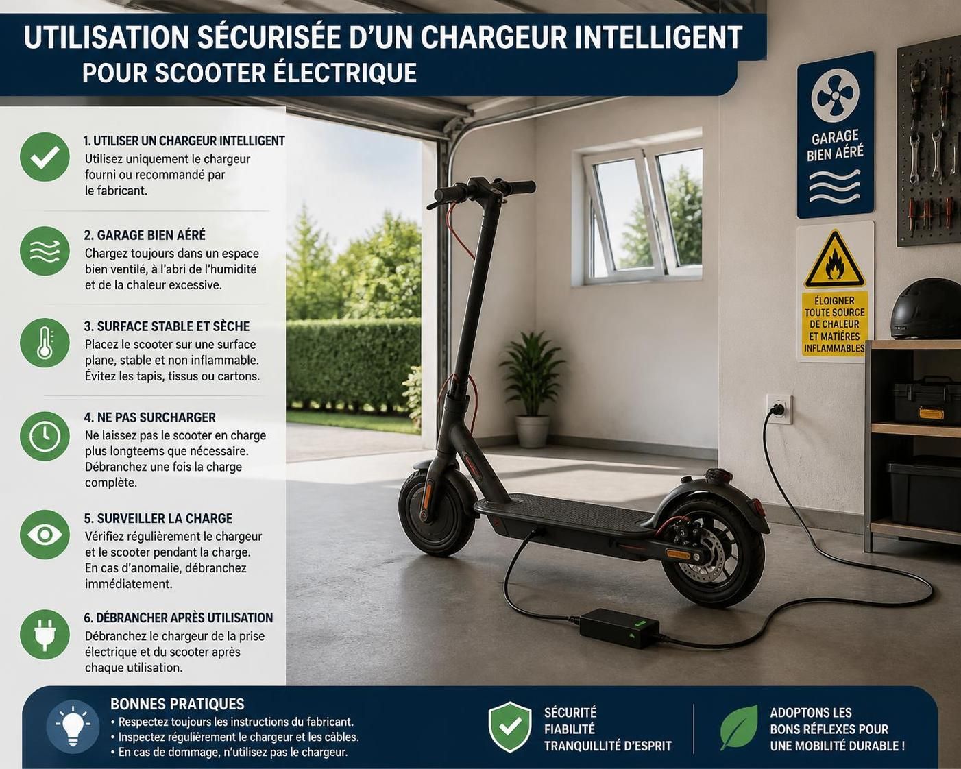 découvrez les meilleures astuces pour recharger la batterie de votre scooter et optimiser son autonomie au quotidien. conseils pratiques et techniques efficaces pour durer plus longtemps.