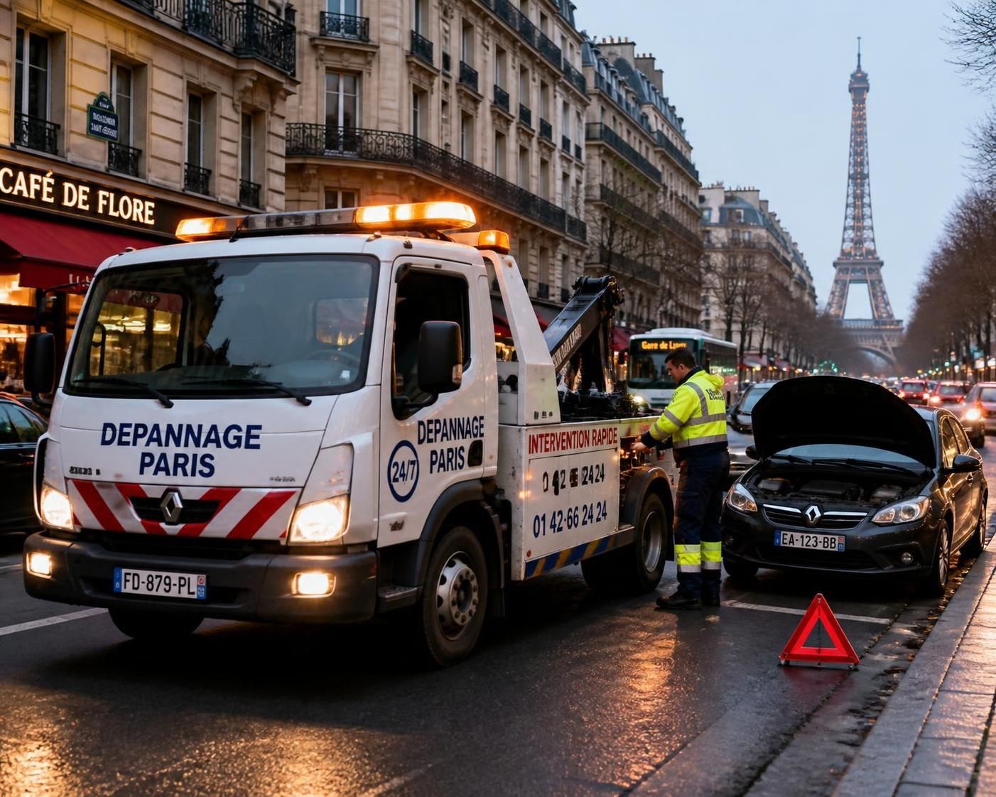 découvrez nos services de remorquage à paris, rapides et fiables, disponibles 24h/24 pour toutes vos urgences. assistance immédiate et professionnelle pour votre véhicule.