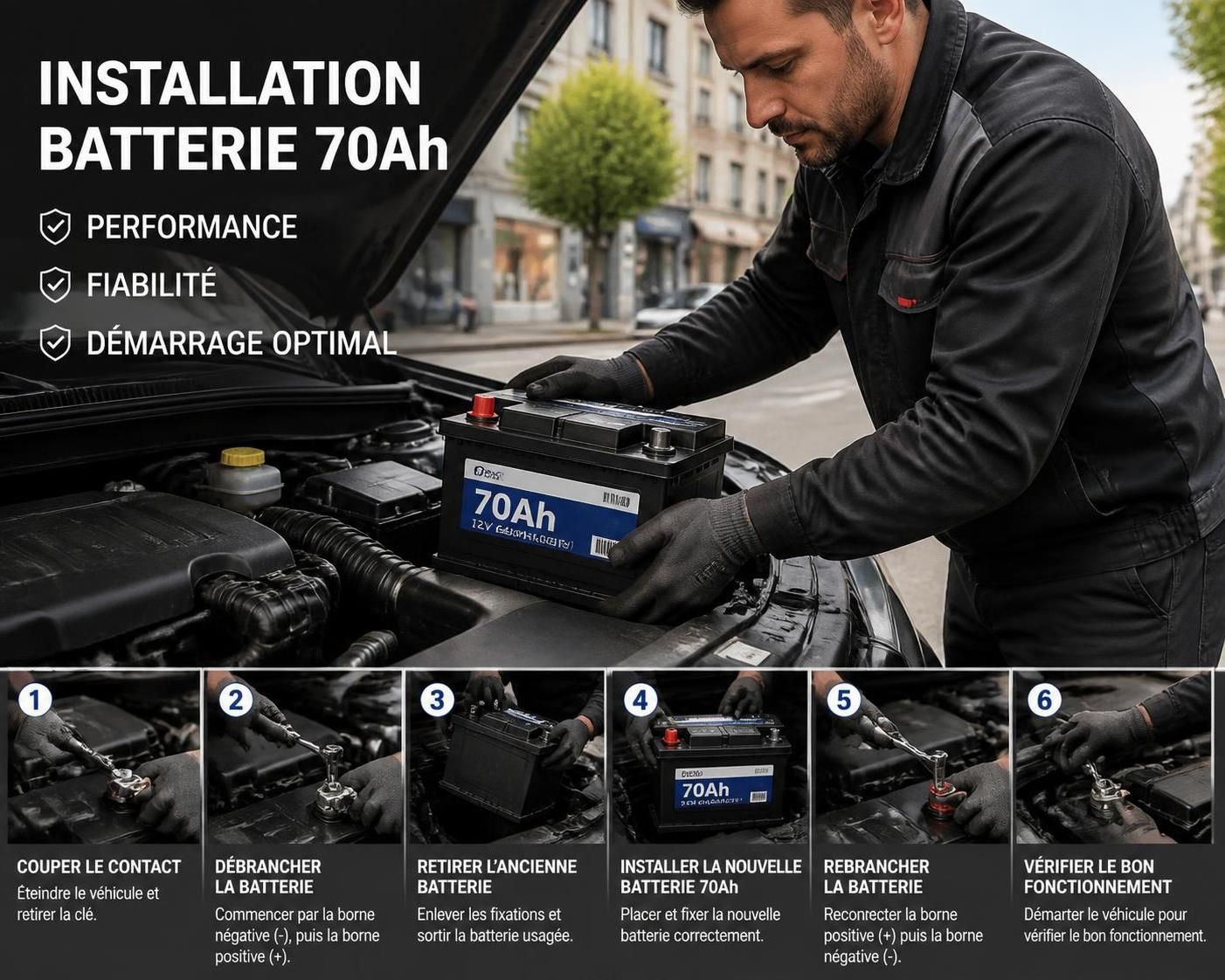 découvrez comment choisir la meilleure batterie voiture 70ah pour garantir performance et longévité à votre véhicule. conseils et critères essentiels pour un choix optimal.