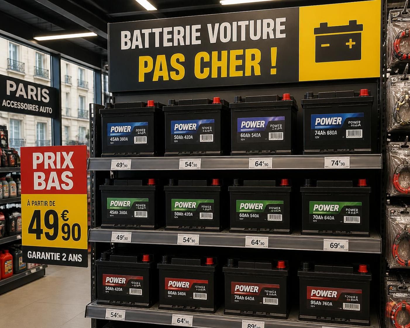 découvrez où trouver des batteries de voiture pas chères à paris en 2026. comparez les meilleures offres pour allier qualité et prix avantageux près de chez vous.