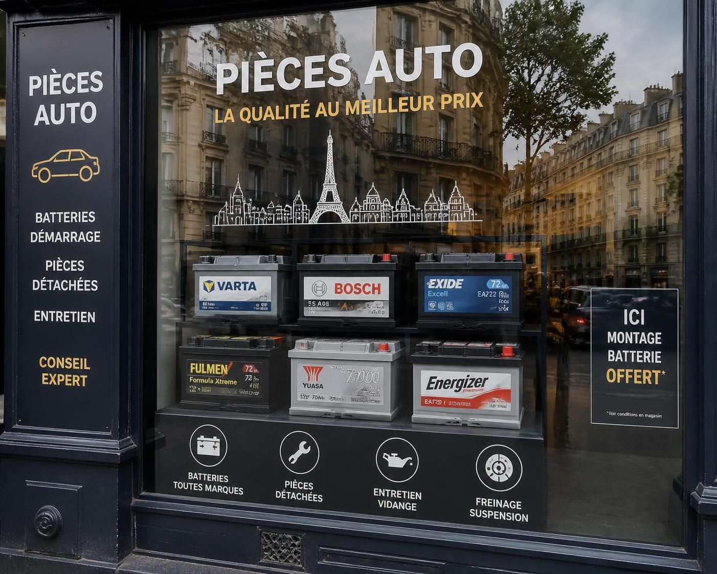 découvrez où trouver des batteries voiture pas cher à paris en 2026. profitez des meilleures offres et conseils pour acheter une batterie fiable au meilleur prix.