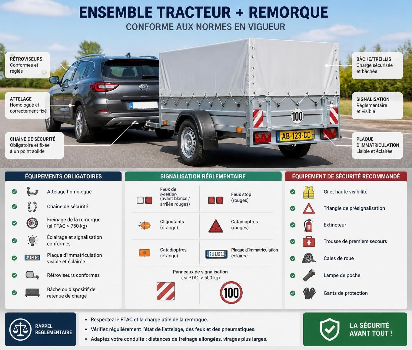 découvrez tout ce qu'il faut savoir sur la réglementation du remorquage automobile en 2026 : nouveautés, obligations et conseils pour rester conforme.