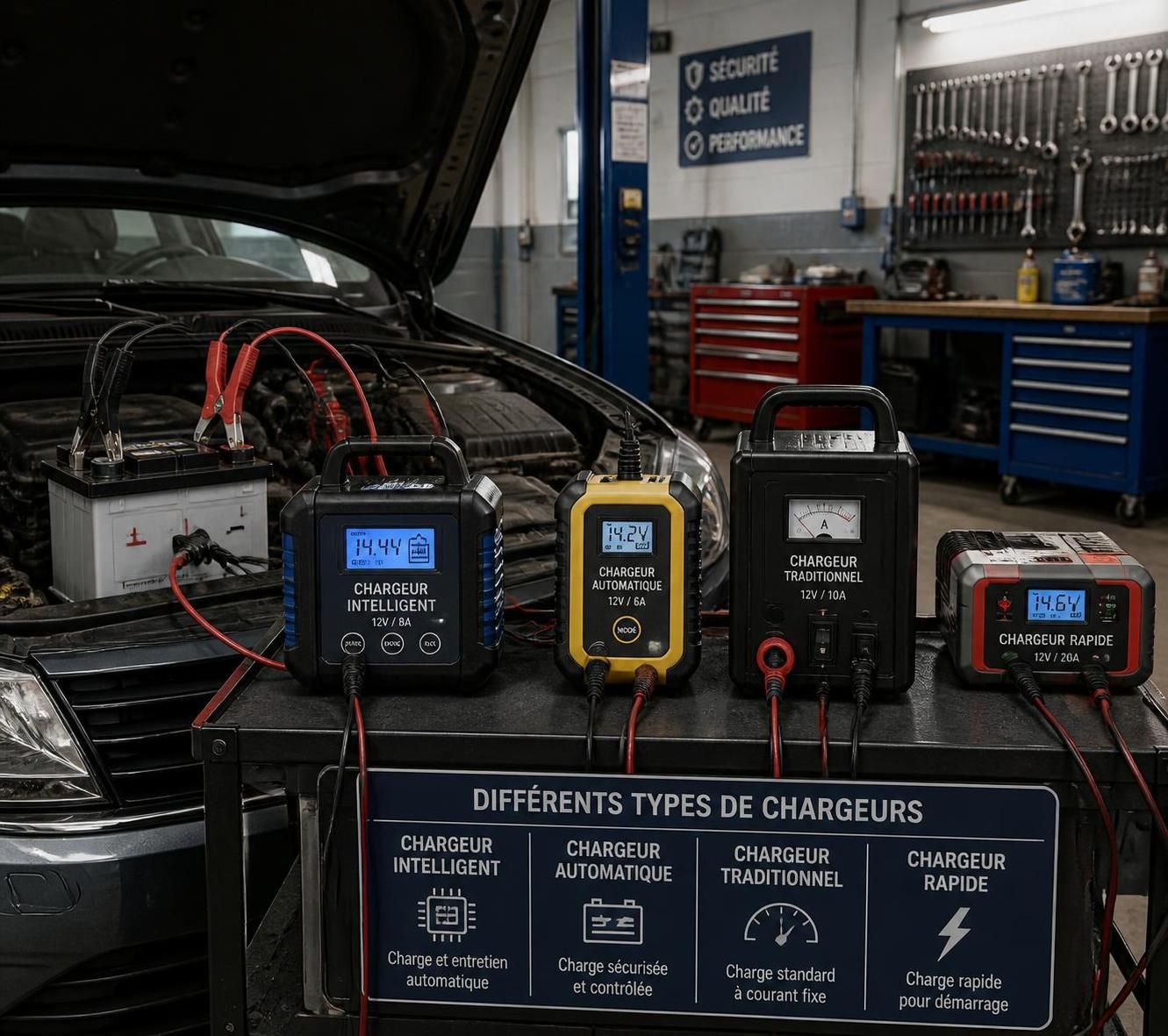 découvrez combien de temps il faut pour recharger la batterie d'une voiture, les différents types de recharge et les facteurs qui influencent la durée de charge.