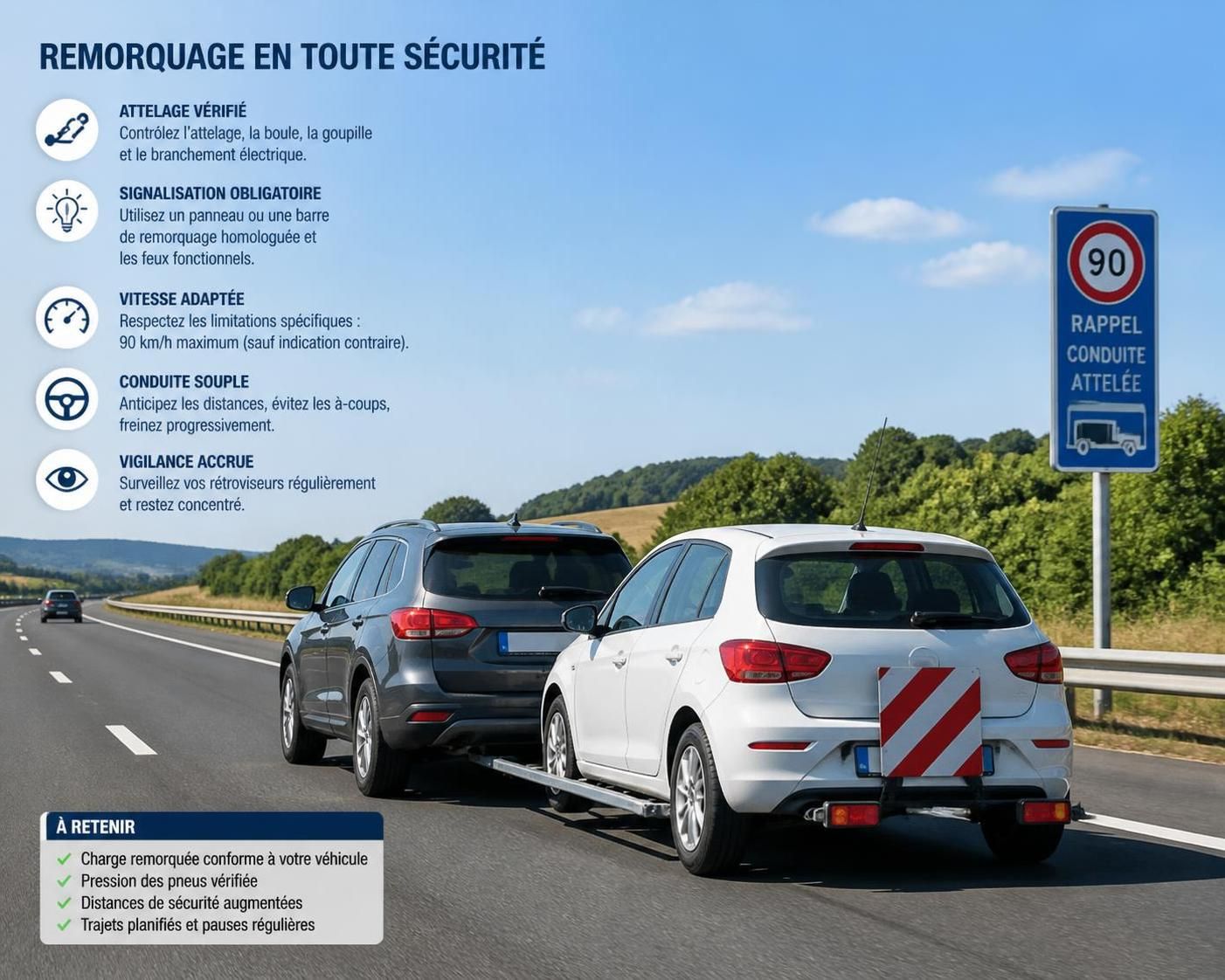 découvrez les étapes essentielles pour remorquer une voiture en toute sécurité, avec des conseils pratiques et les précautions à prendre pour éviter les accidents.