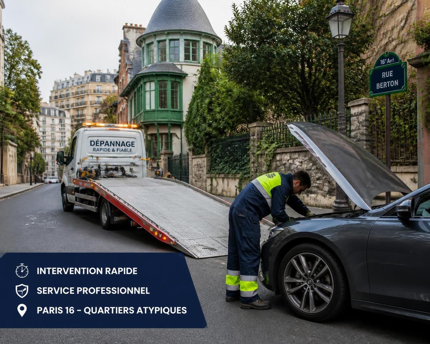 dépannage voiture paris 16 : découvrez comment trouver un service rapide, fiable et efficace pour résoudre vos pannes en toute sérénité.
