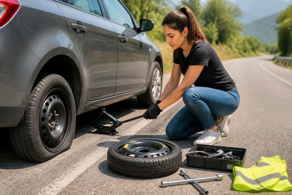 découvrez comment réagir rapidement en cas de pneu crevé avec notre guide pratique. suivez nos conseils étape par étape pour changer votre pneu en toute sécurité et reprendre la route sereinement.