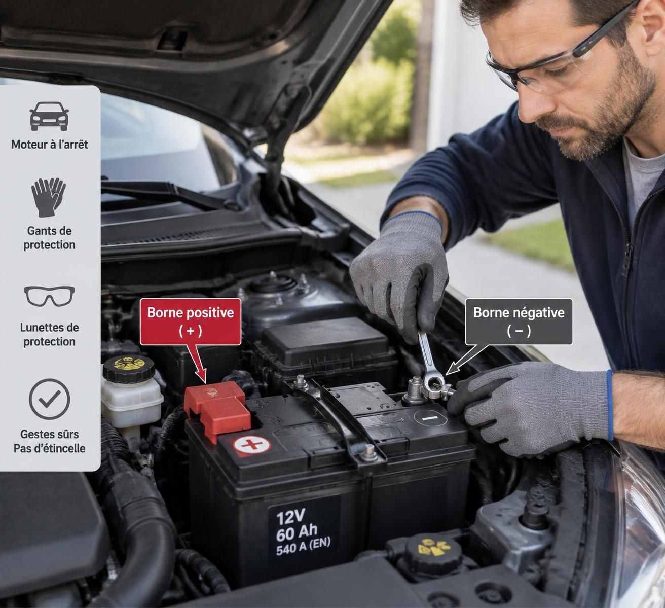 découvrez comment changer la batterie de votre voiture étape par étape : outils nécessaires, précautions de sécurité et conseils pour installer la nouvelle batterie.