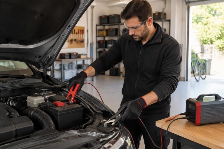 découvrez les étapes et précautions essentielles pour recharger une batterie de voiture en toute sécurité, sans risque pour vous ni votre véhicule.