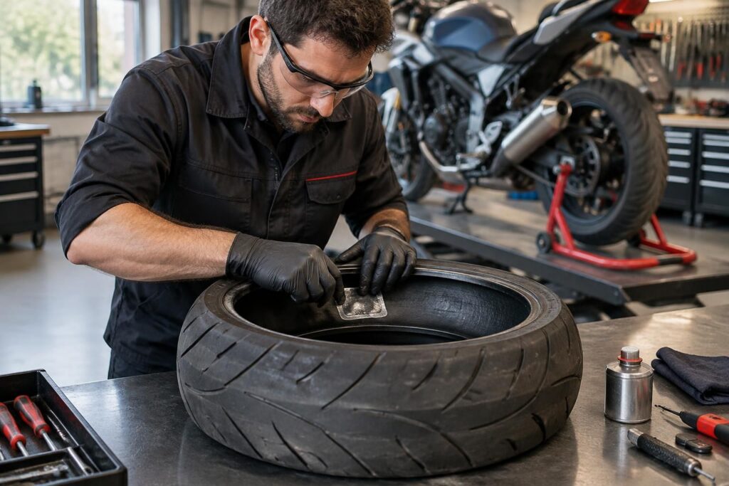 découvrez comment réparer un pneu de moto en toute sécurité : étapes, outils indispensables et conseils pour reprendre la route sereinement.