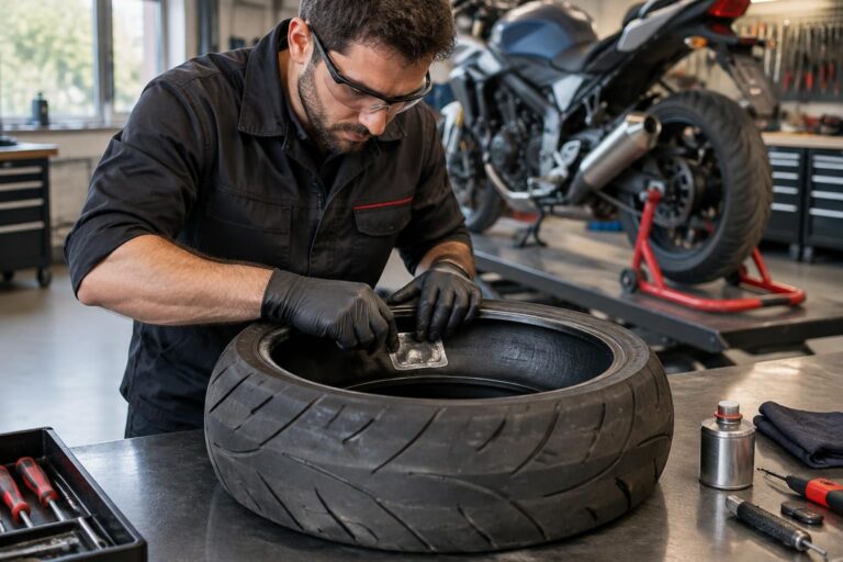 découvrez comment réparer un pneu de moto en toute sécurité : étapes, outils indispensables et conseils pour reprendre la route sereinement.