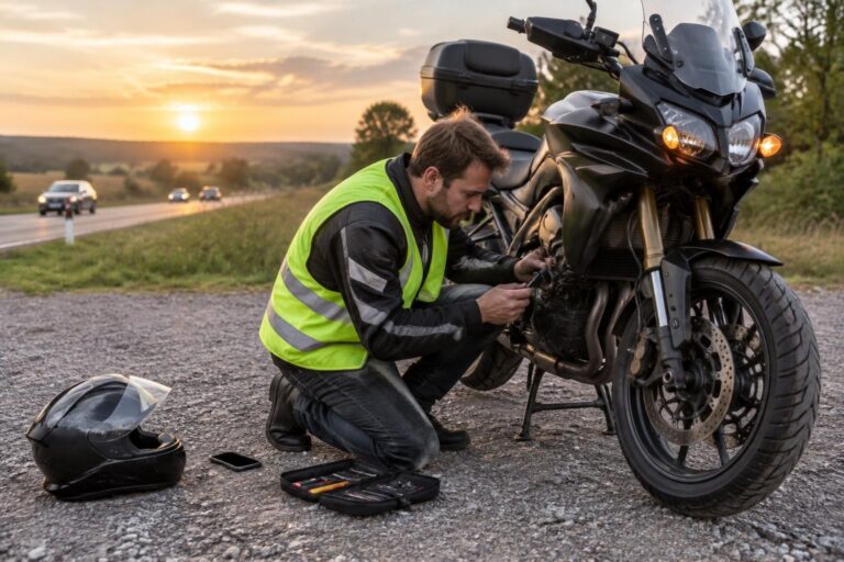 panne de moto sur la route ? découvrez les étapes à suivre pour vous mettre en sécurité, diagnostiquer le problème et obtenir de l’aide.